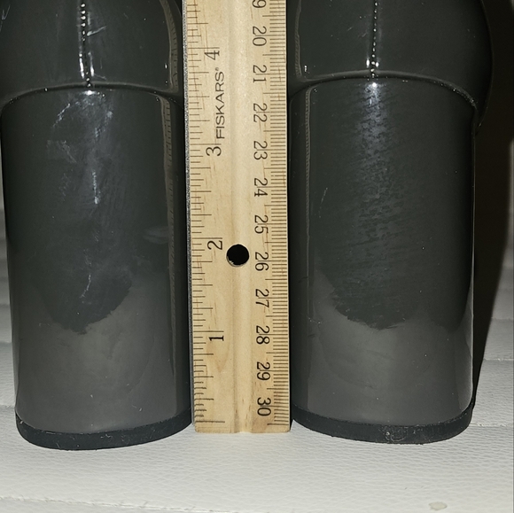 Worthington Becklyn Chunky Block Heel Gray Formal Prom Hoco Party Office Siren - Picture 4 of 8